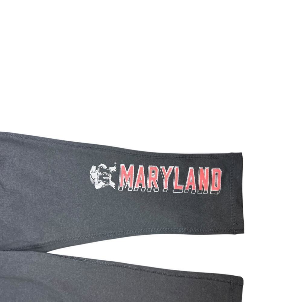 NWT University of Maryland Capri Leggings UMD Cropped Terps Gear size Medium - Picture 3 of 6